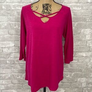 Eddie Bauer Pink Strappy Tee